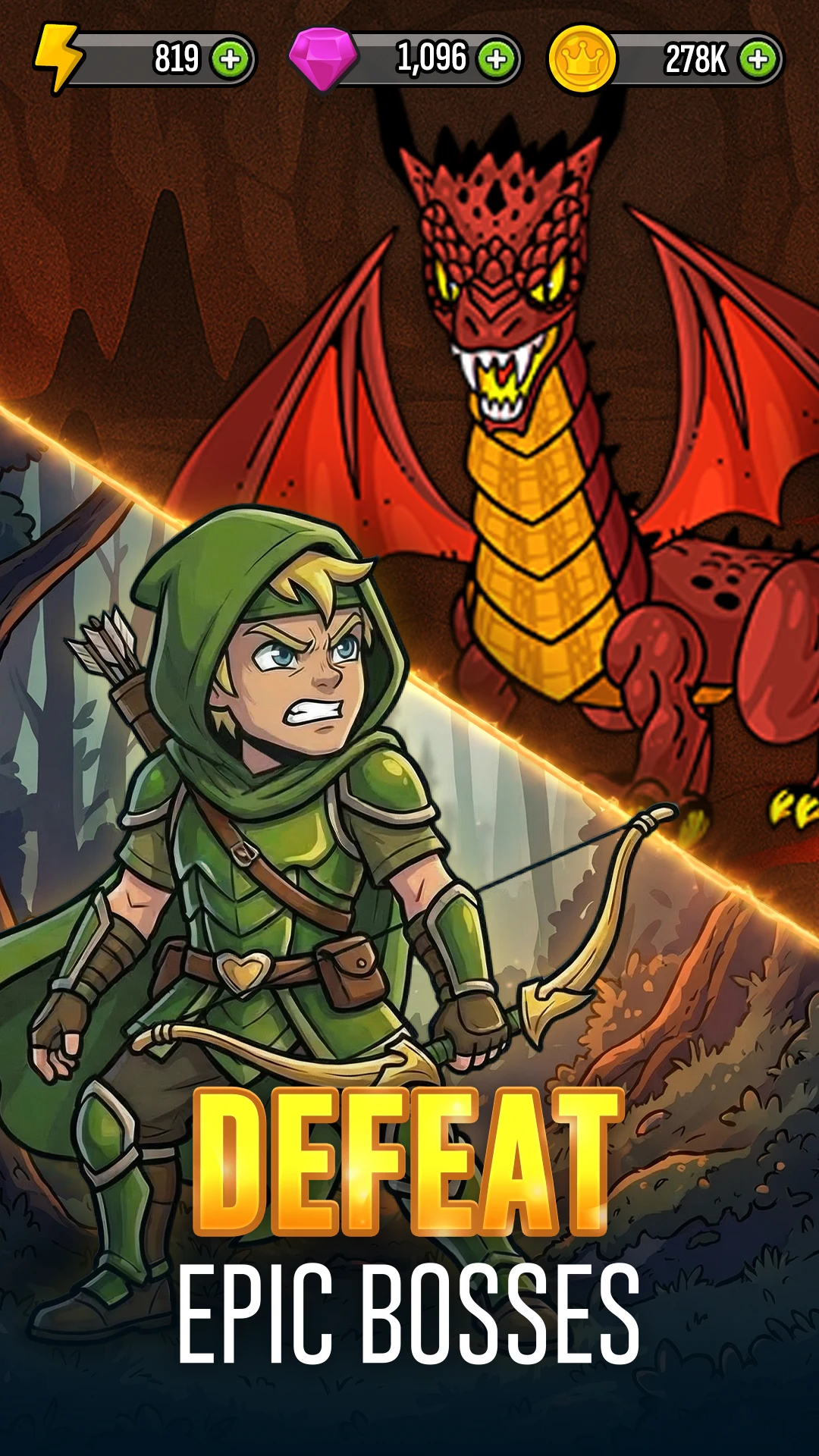 Heroes & Dragons screenshot